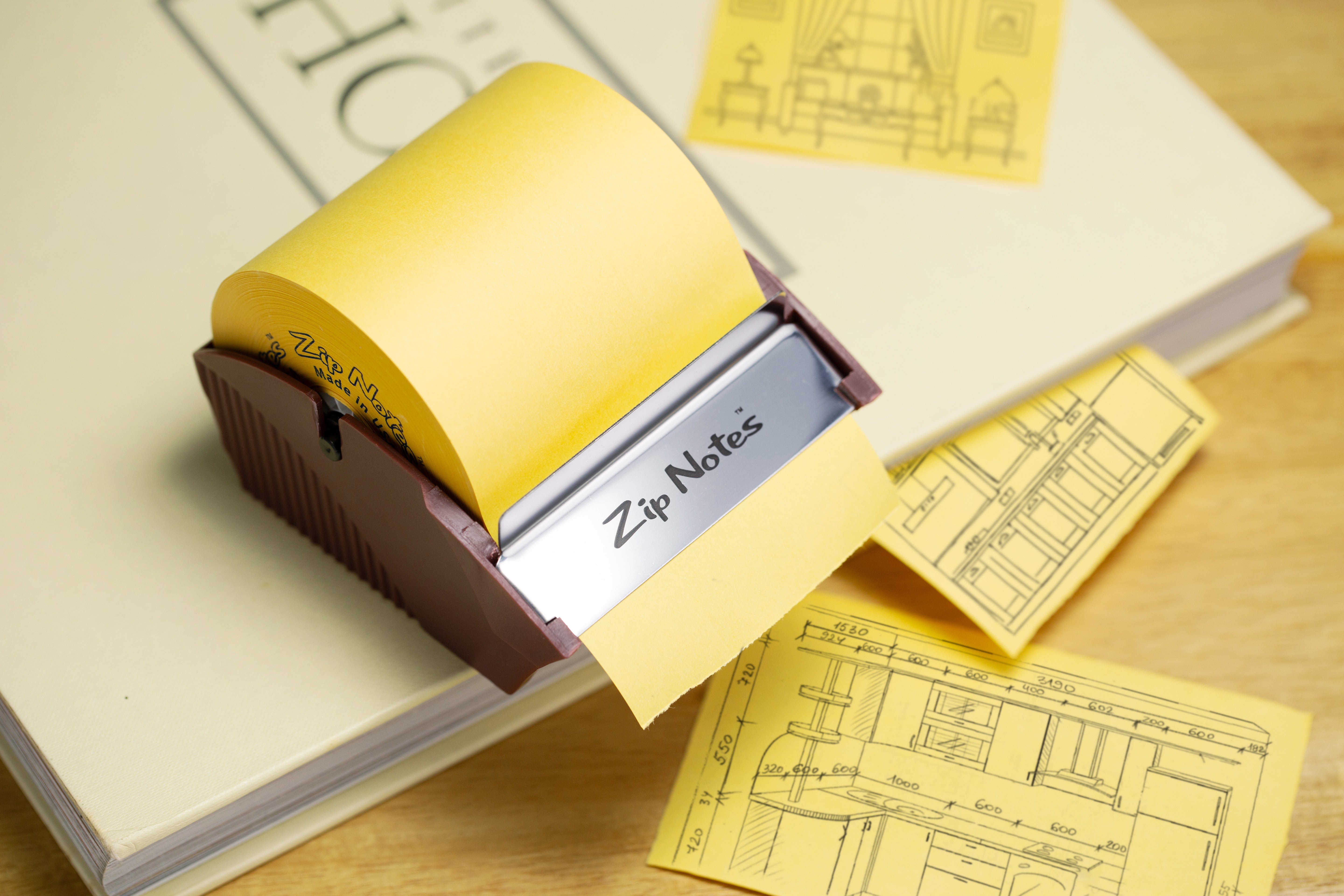 Zip Notes™ Manual Dispenser | Custom Size Sticky Notes – Victor
