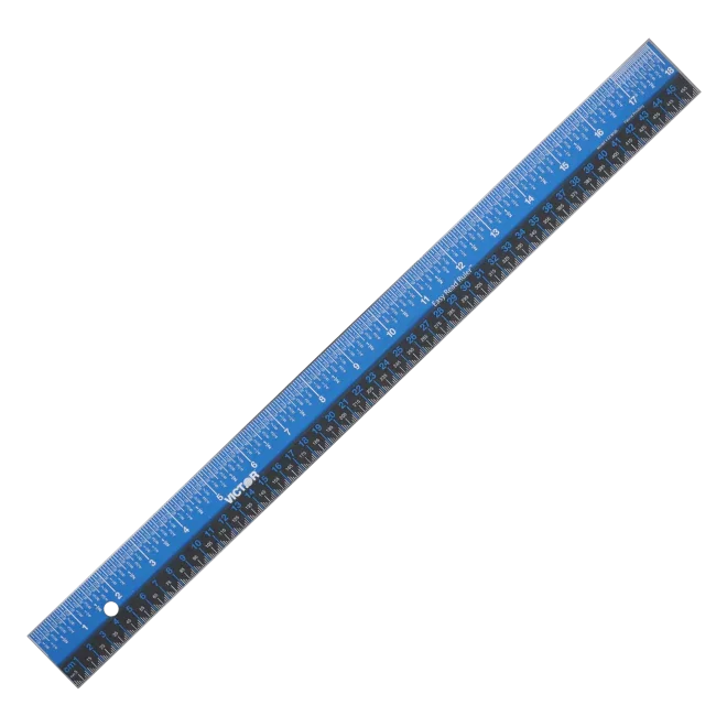 VICTOR® 18-inch Stainless Steel Easy Read™ Ruler – Victor® Technology