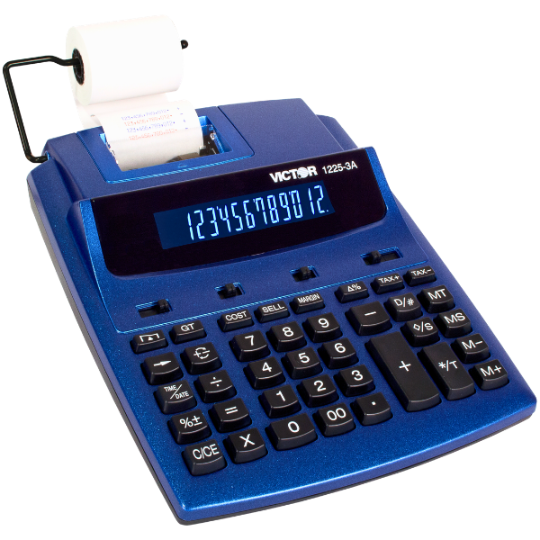VICTOR® 12-Digit Commercial Printing Calculator – Eco-Friendly