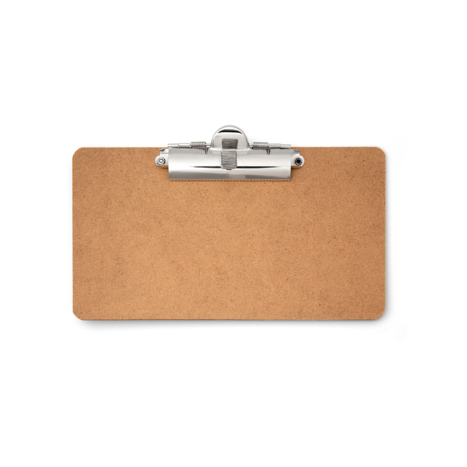 12-Pack 5-inch x 9-inch Memo Clipboard with Low Profile Metal Side Clip & Pen Holder