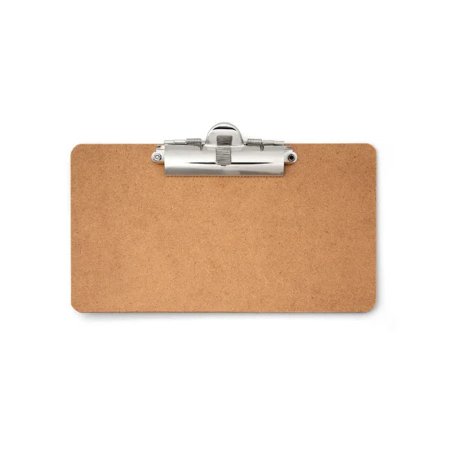 12-Pack 5-inch x 9-inch Memo Clipboard with Low Profile Metal Side Clip & Pen Holder