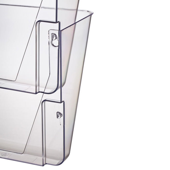 2-Pack Officemate® Letter Wall File - Clear