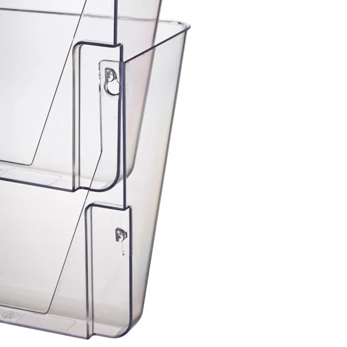 2-Pack Officemate® Letter Wall File - Clear