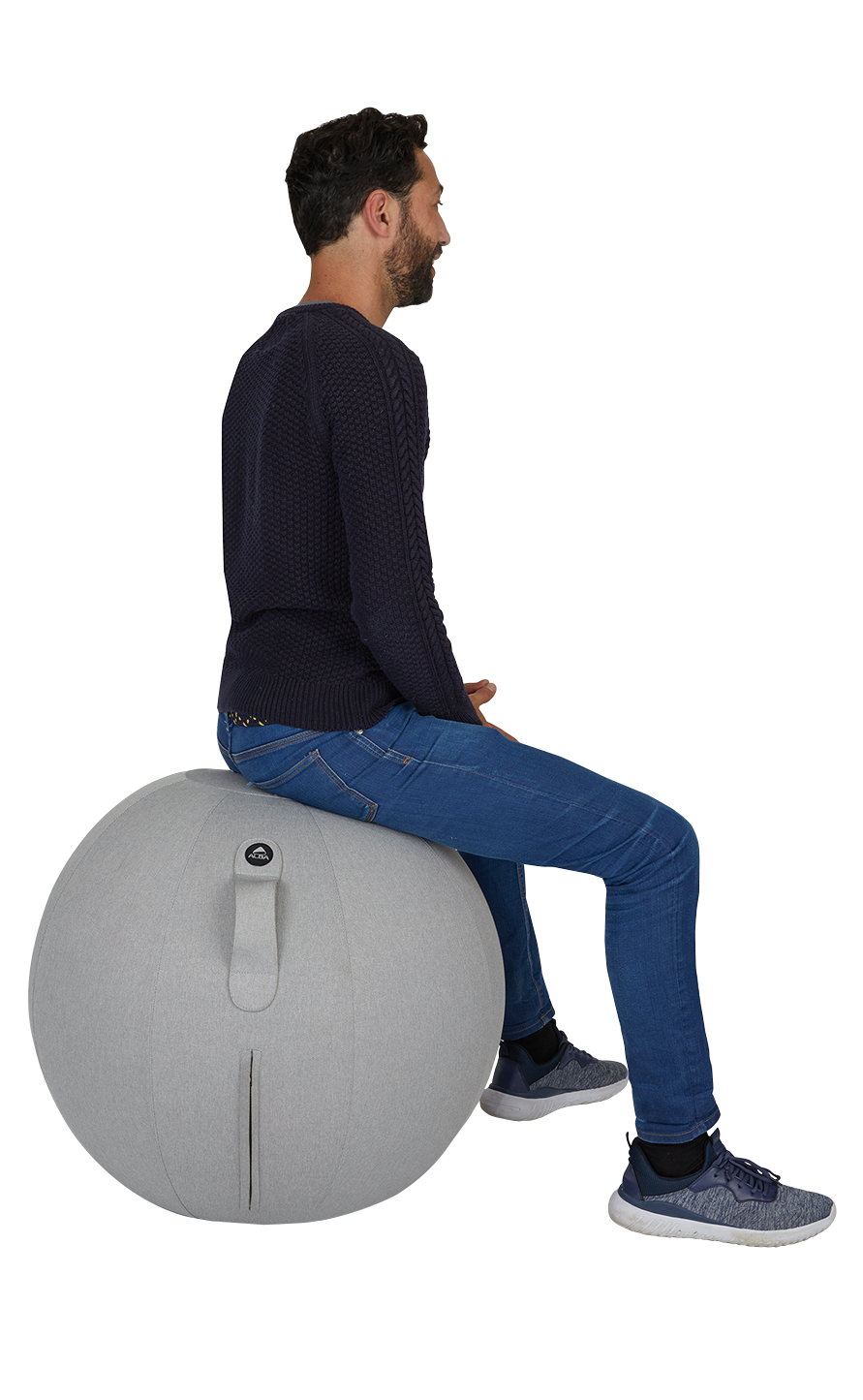 Alba MoveHop Ergonomic Seat Ball – 25.6"