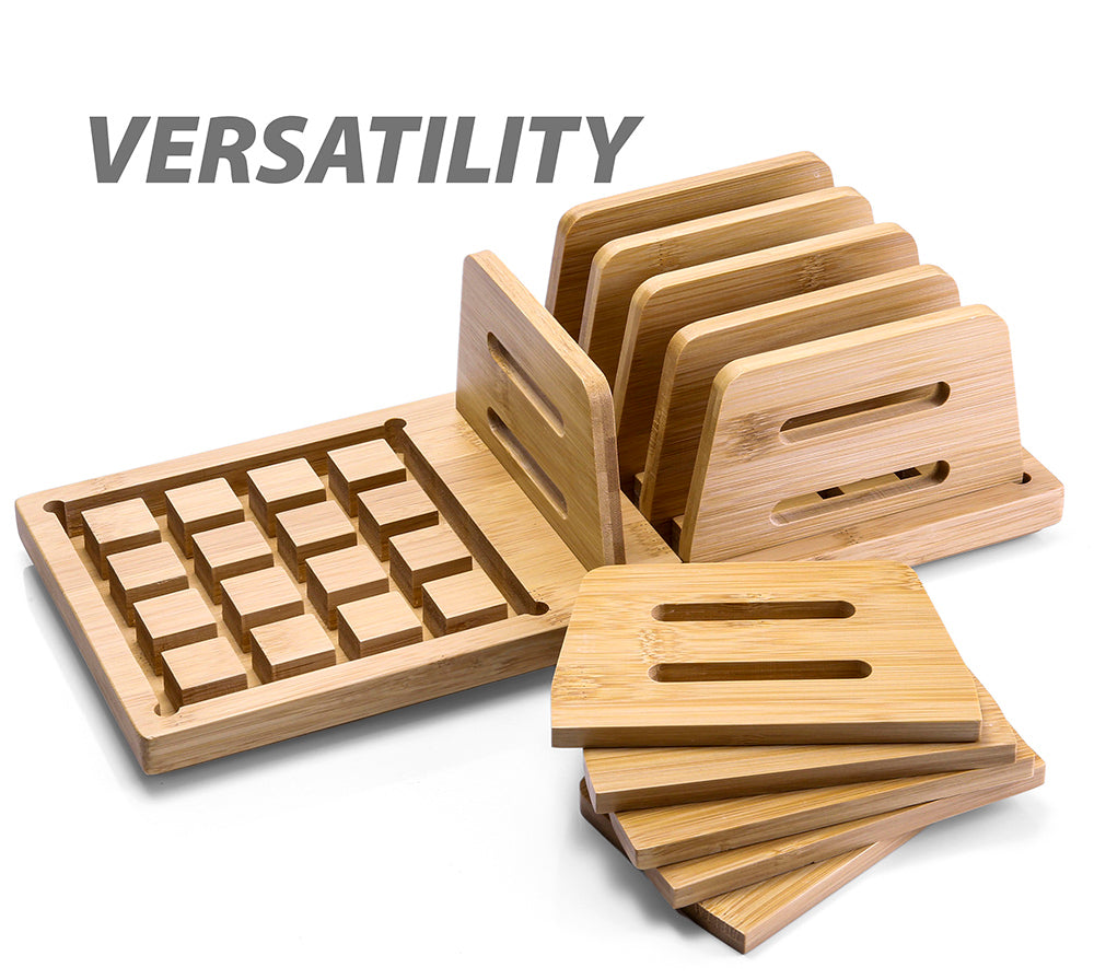 Officemate® Bamboo Small Adjustable File Sorter