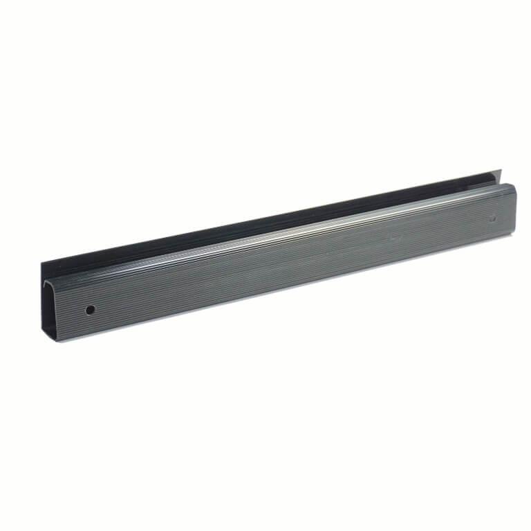 Officemate® MagnetPlus Magnetic Cable Raceway in black for organized desk cable management.