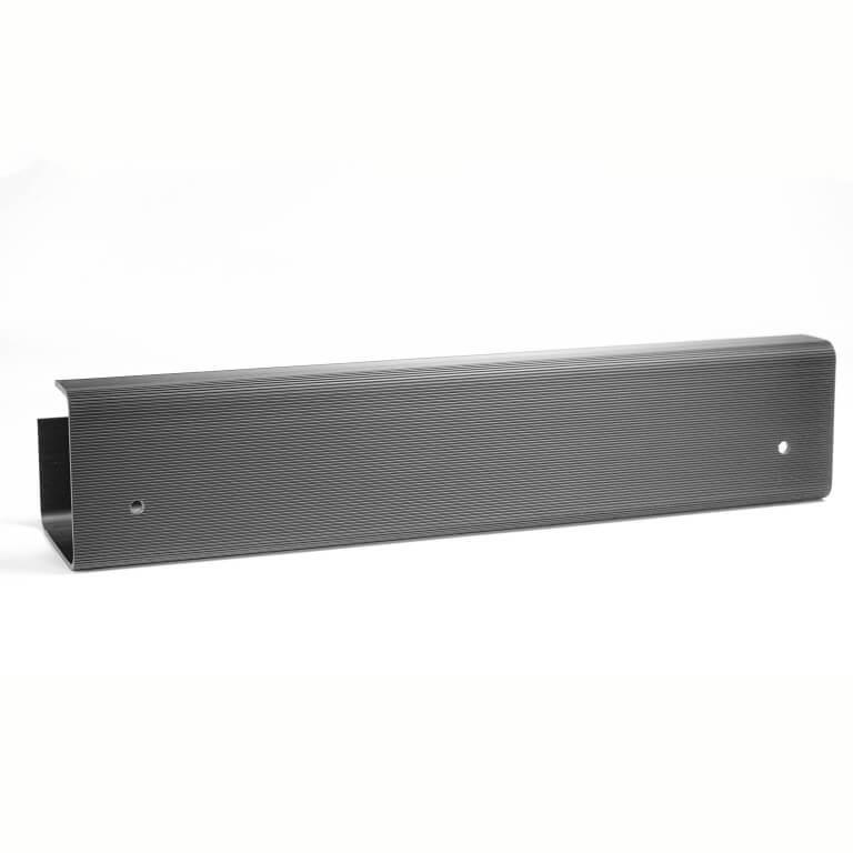 Officemate® MagnetPlus Magnetic Cable Tray in sleek grey finish