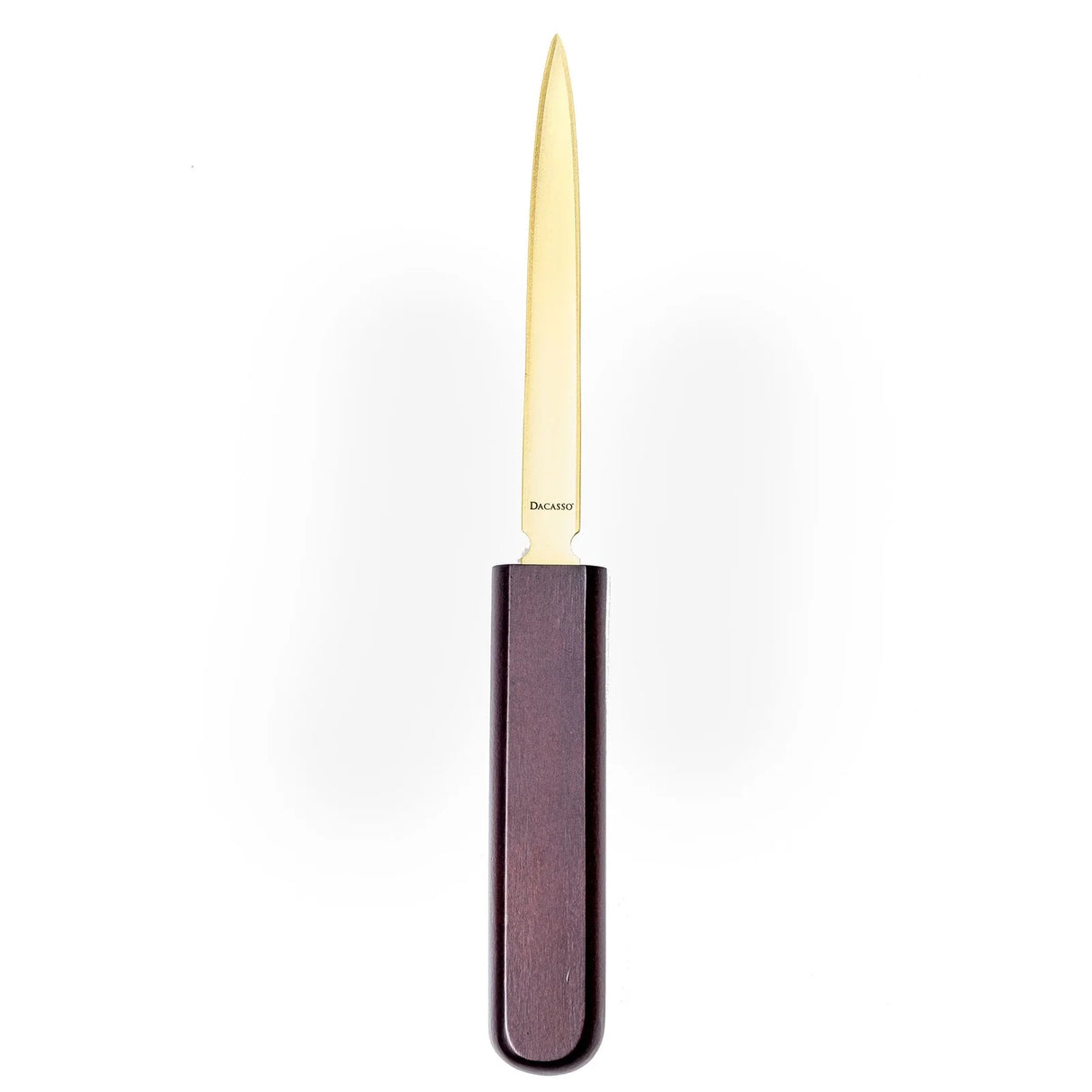 Dacasso Walnut & Black Leather 7-Piece Desk Set