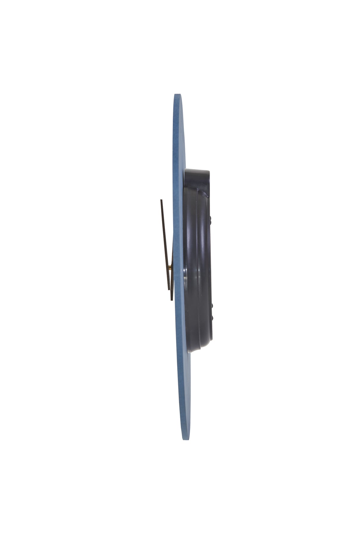 Alba Wooden Wall Clock – Blue, 12"