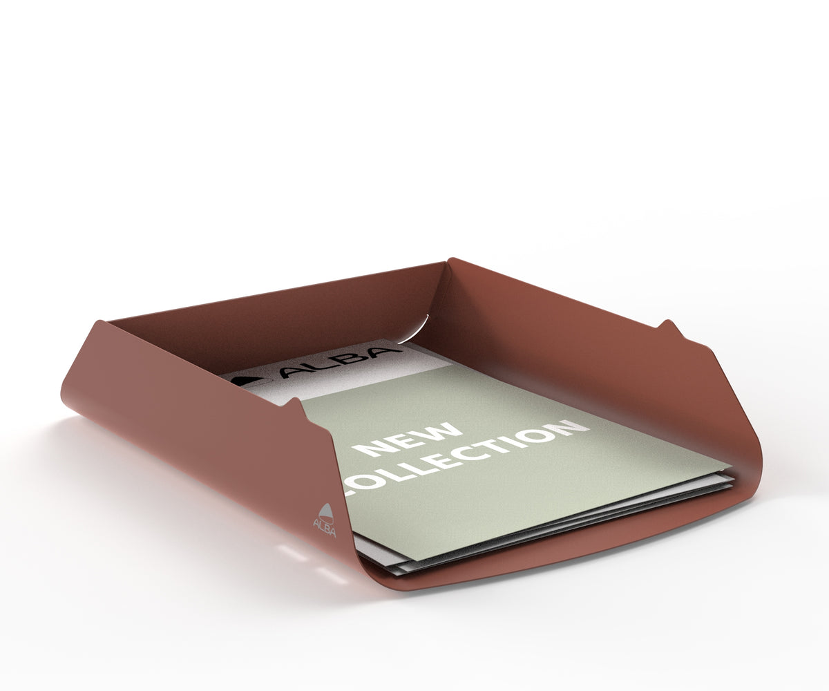 Alba O'desk Metal Letter Tray – Stackable
