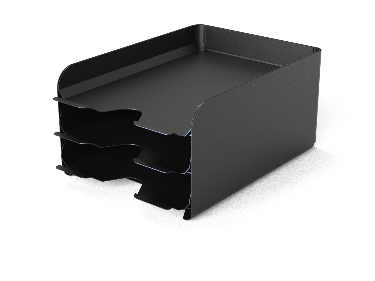 Alba O'desk Metal Storage Module – 3 Pull-Out Drawers