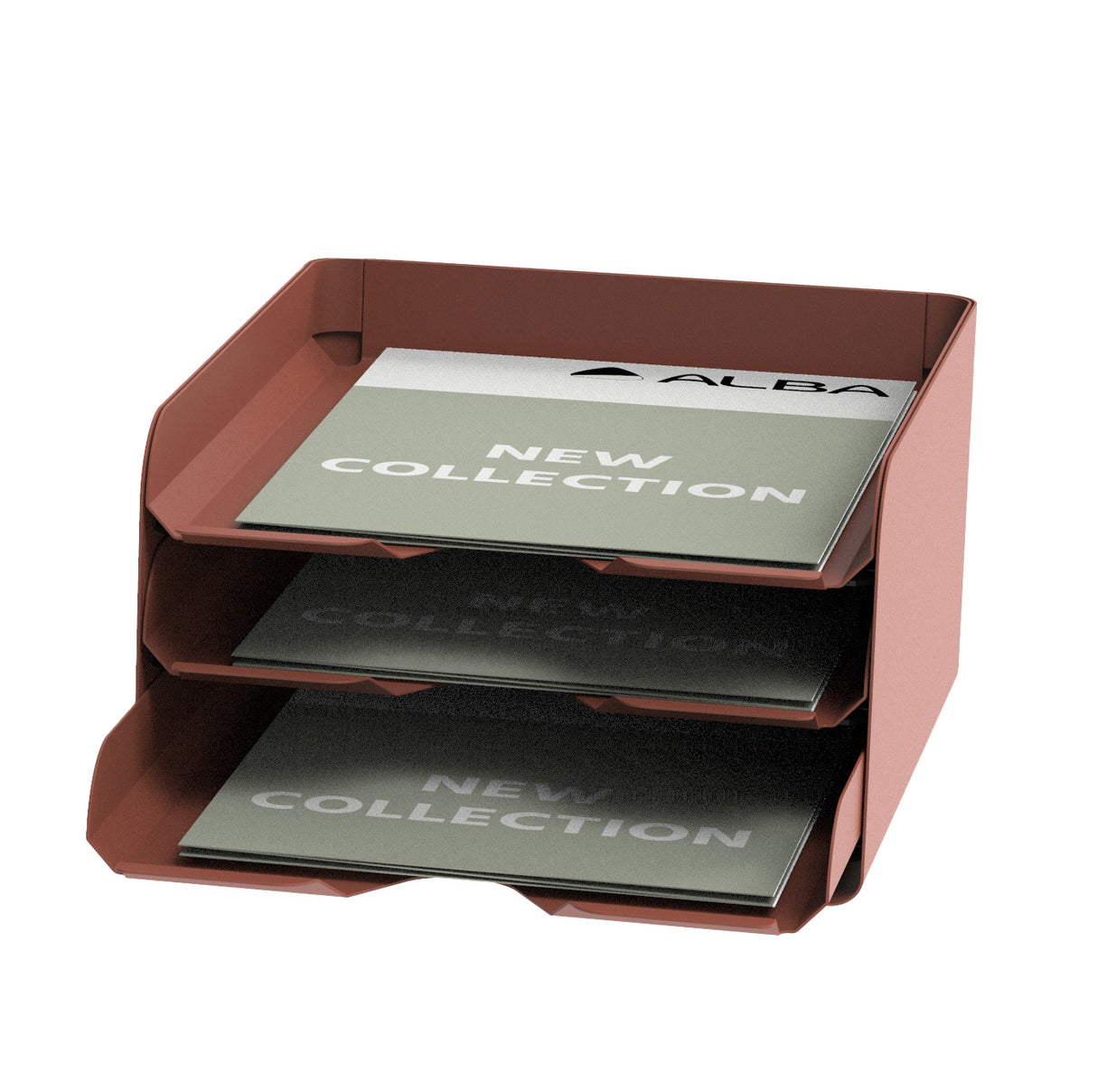 Alba O'desk Metal Storage Module – 3 Pull-Out Drawers