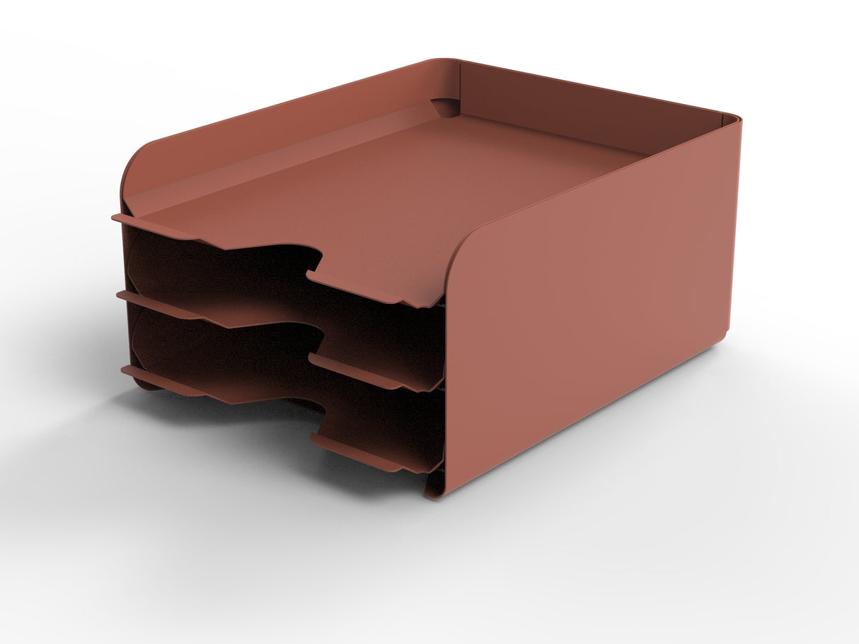Alba O'desk Metal Storage Module – 3 Pull-Out Drawers