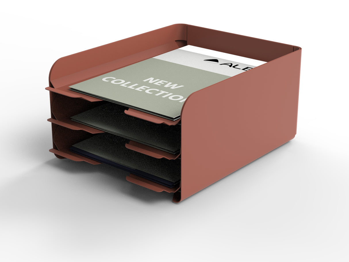 Alba O'desk Metal Storage Module – 3 Pull-Out Drawers