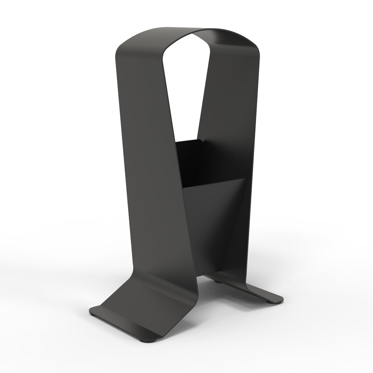 Alba O'desk 2-in-1 Metal Headphone Holder & Pen Pot – Black
