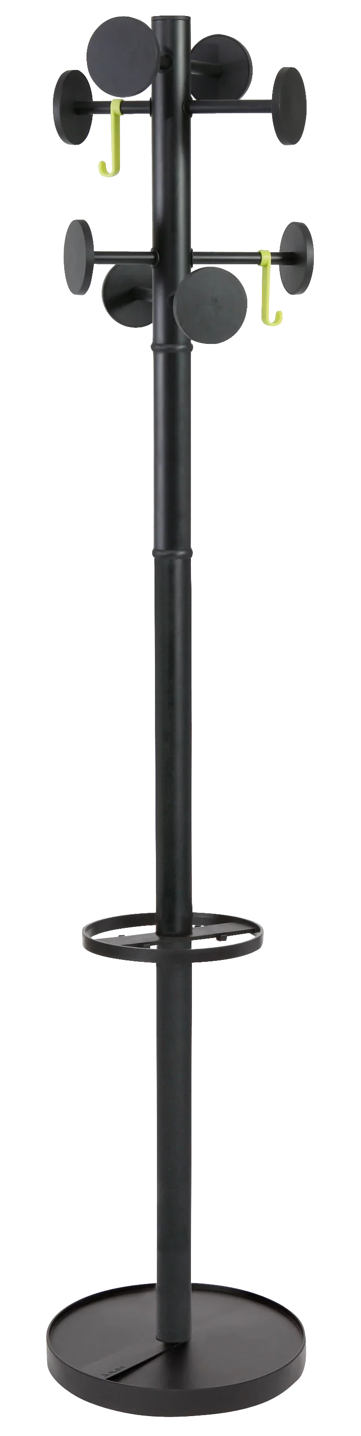 Alba Stan Freestanding Coat Stand with 8 Pegs