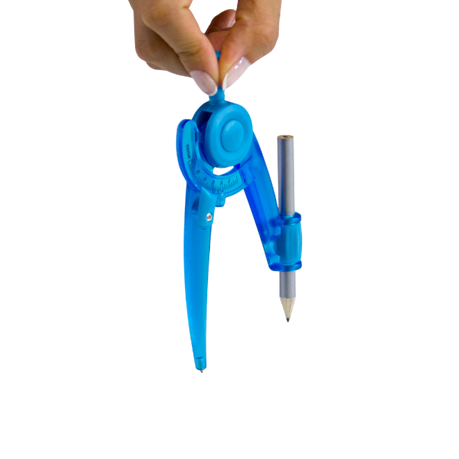 Achieva Plastic Compass with Pencil