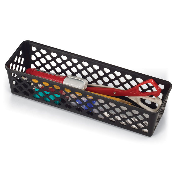 Achieva® Supply Basket - 3-Pack, Long, Black