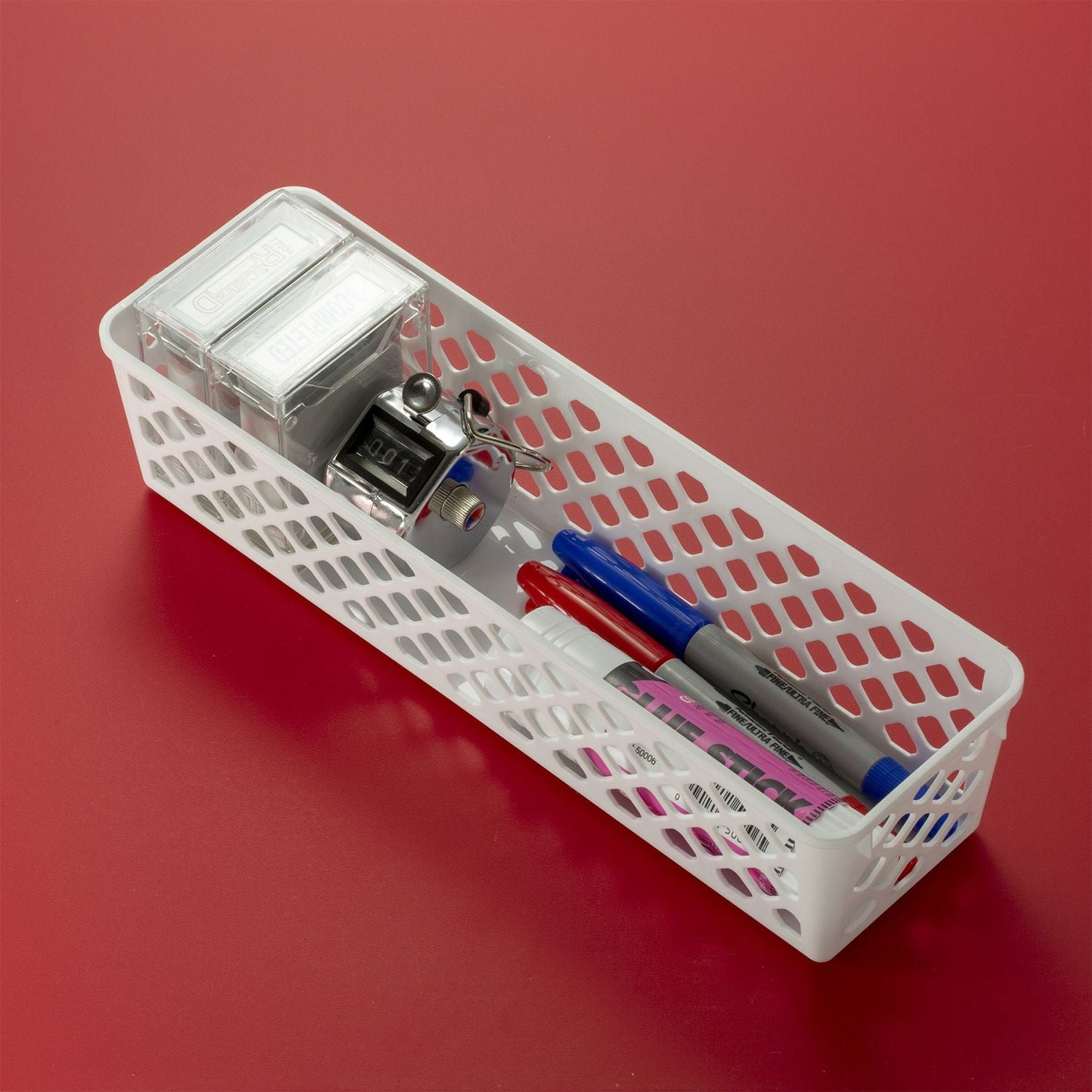 Achieva® Supply Basket - 3-Pack, Long, White