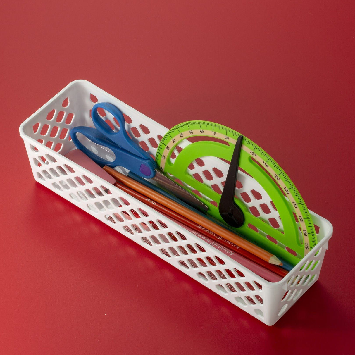 Achieva® Supply Basket - 3-Pack, Long, White