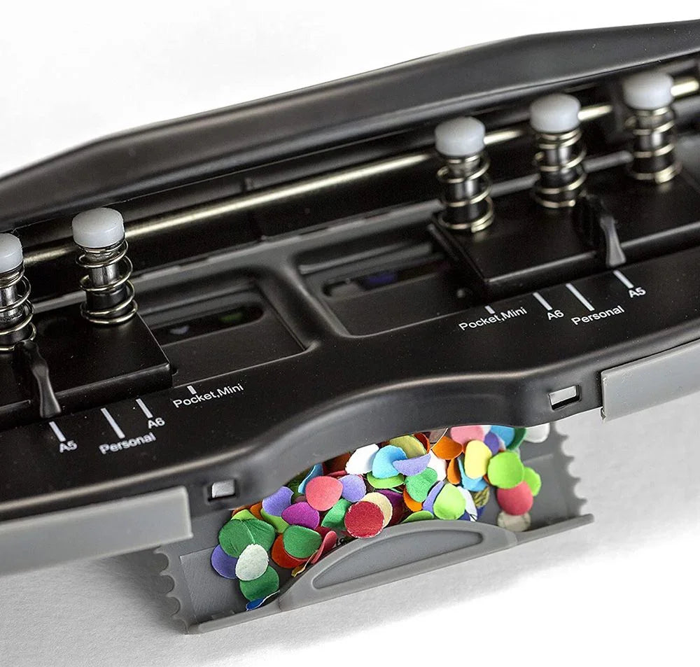 Officemate® Adjustable 6-Hole Punch for Planners & Binders