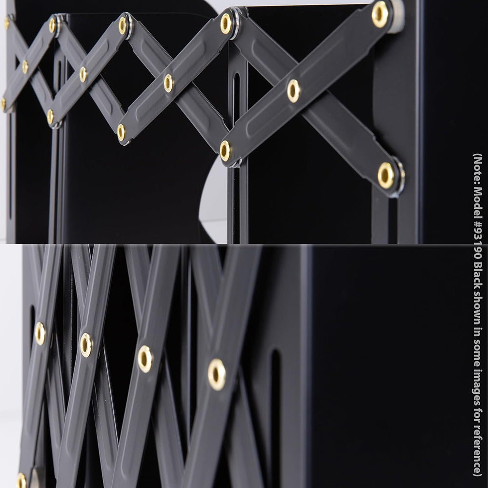 Adjustable Bookends - Black