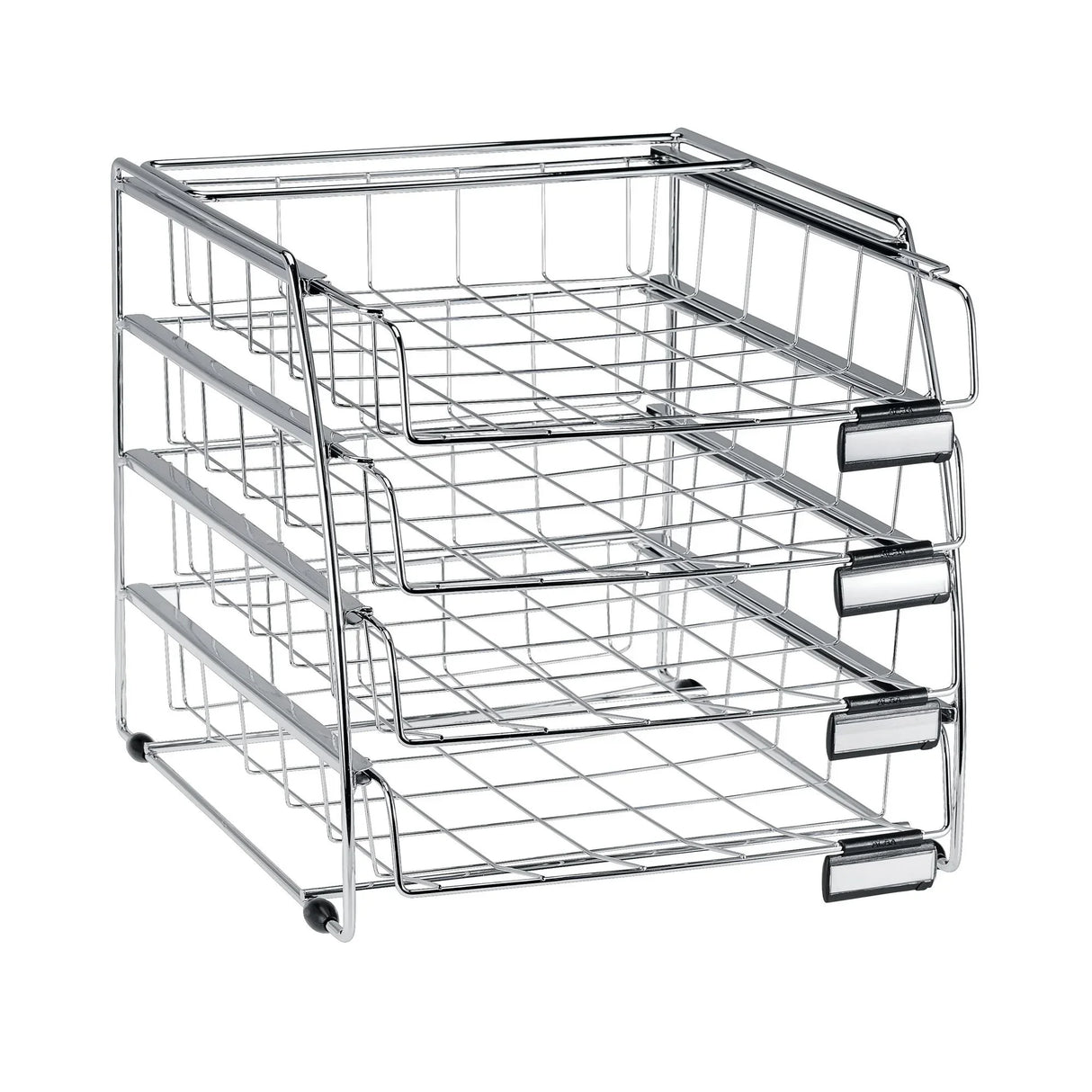 Alba 4 Drawer Metal Letter Tray Organizer