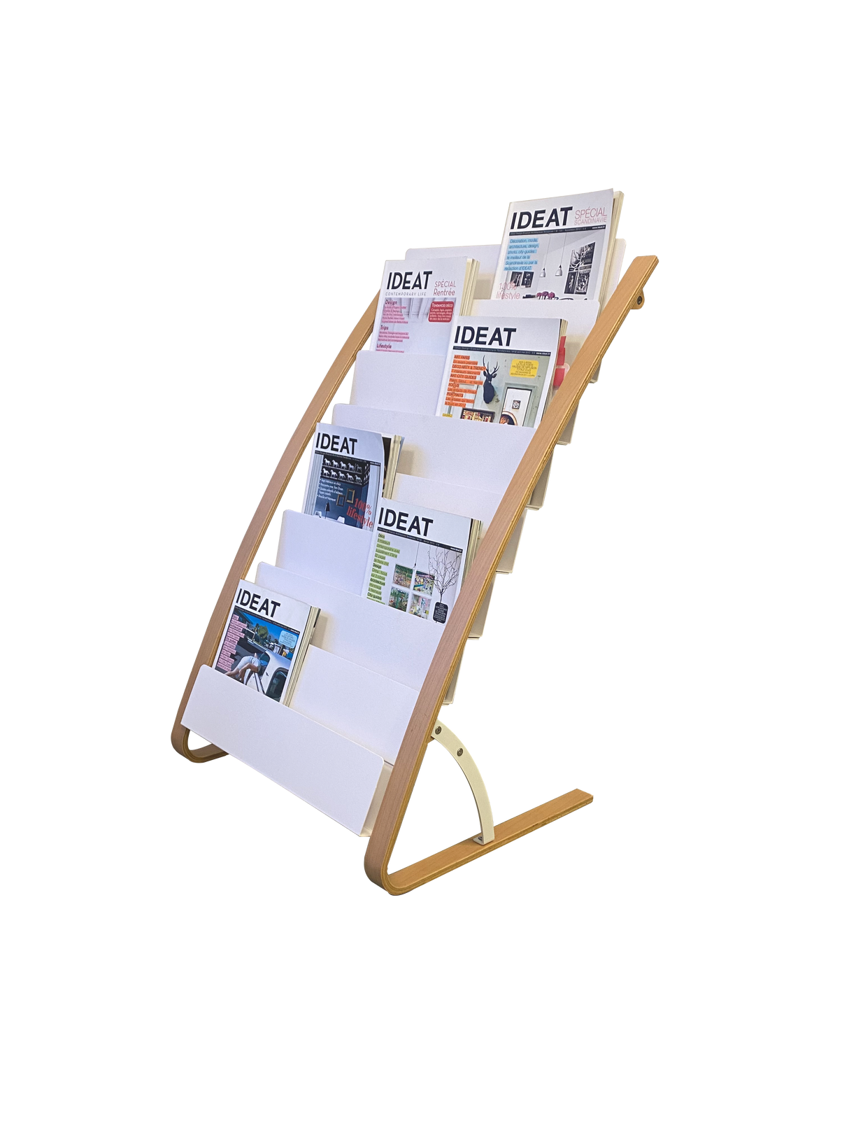 Alba Floor Standing Literature Display with 16 Compartments