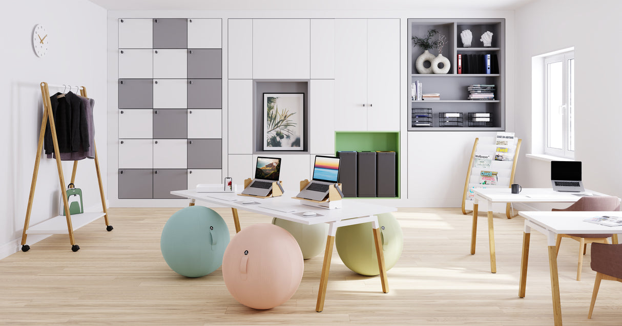 Alba Floor Standing Literature Display with 16 Compartments