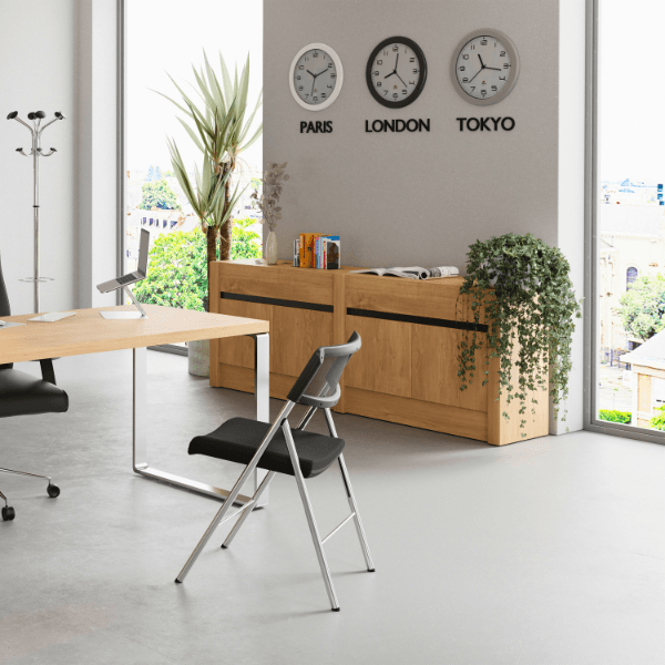 Alba Silent Office Wall Clock