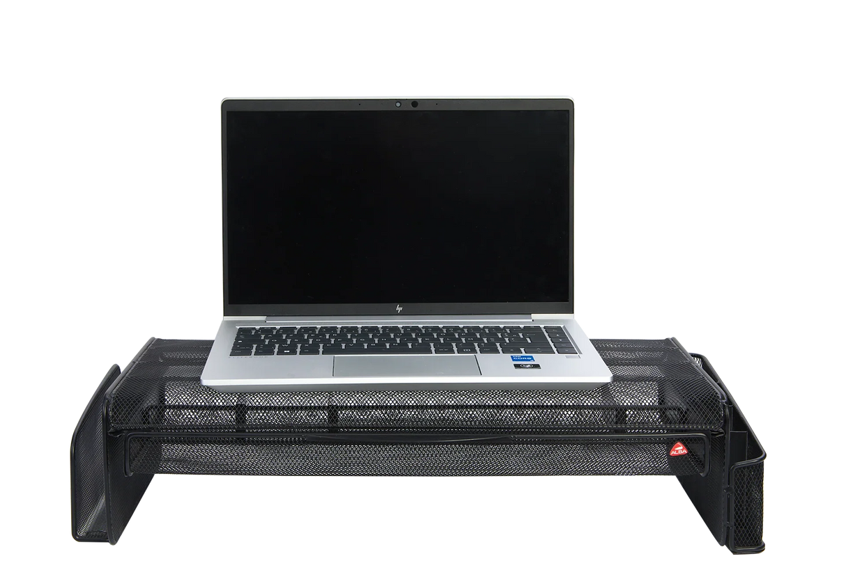 Alba Monitor Stand with Office Desk Organizer
