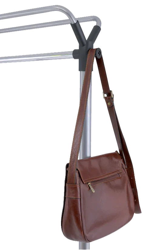Alba Pro Mobile Garment Rack with 3 Hangers