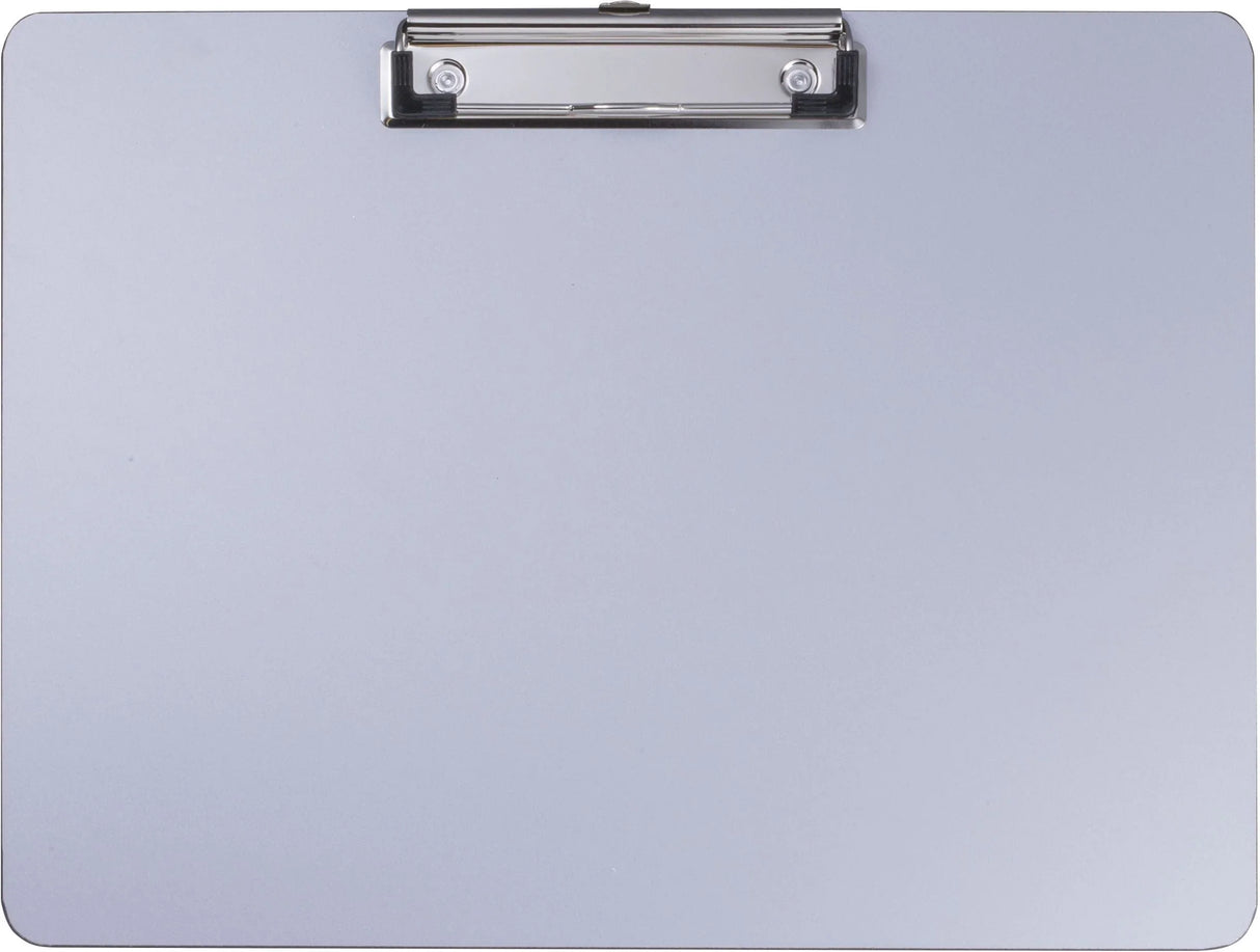 Aluminum Clipboard, Letter Size, Low profile clip