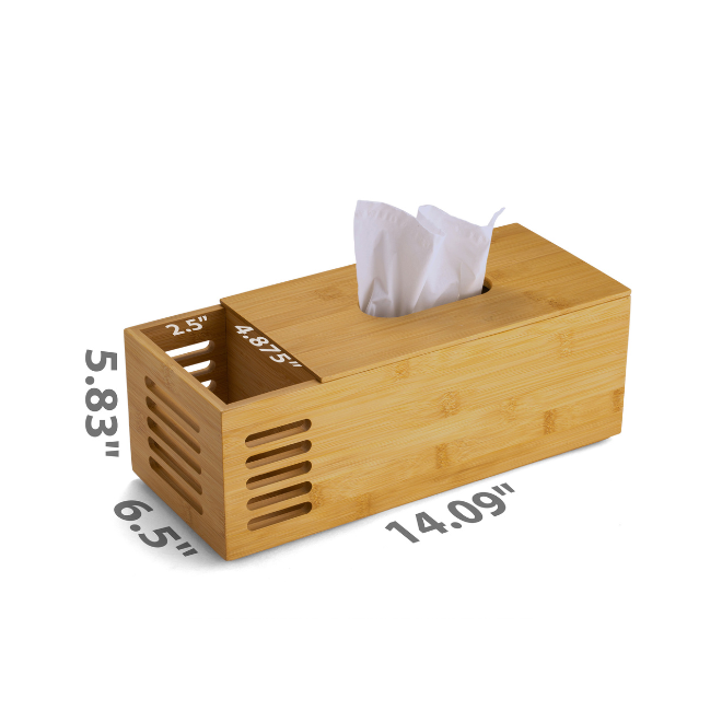 Bamboo Tissue Box