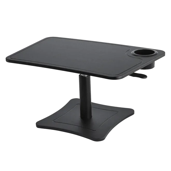 Black standing desk