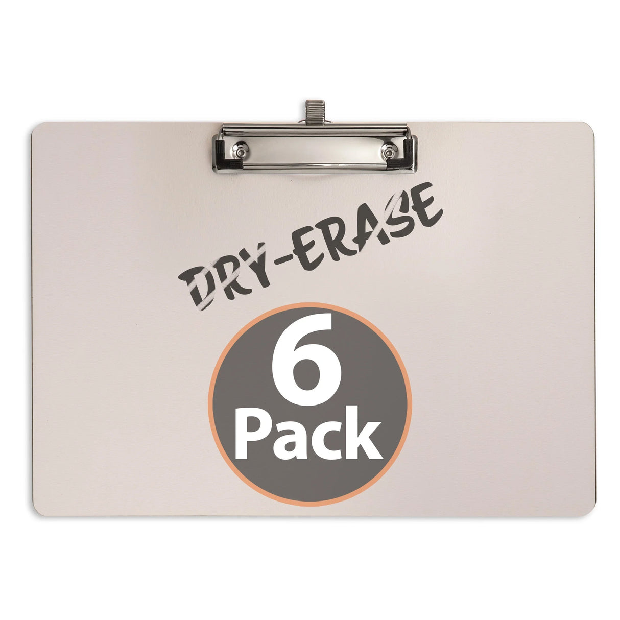 Dry Erase Clipboard with Side Clip