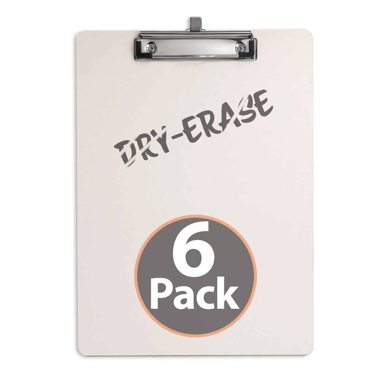 Dry Erase Clipboard with Top Clip