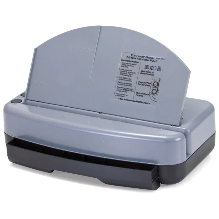 Electric Adjustable 3-Hole Eco-Punch®