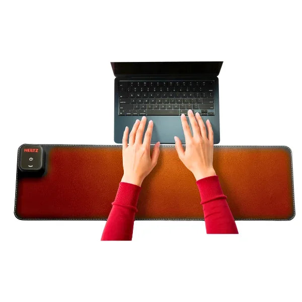 Heetz™ Small Grounding Desk Pad – Heated Earthing Mat for Home and Office
