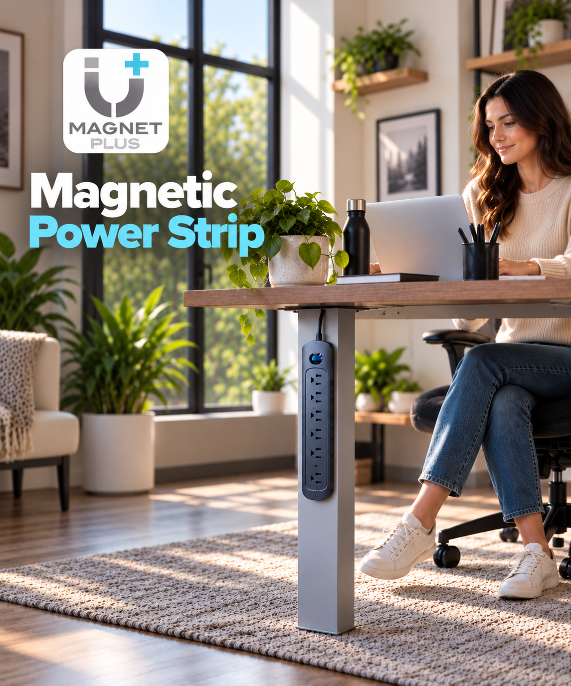 MagnetPlus Magnetic Power Strip