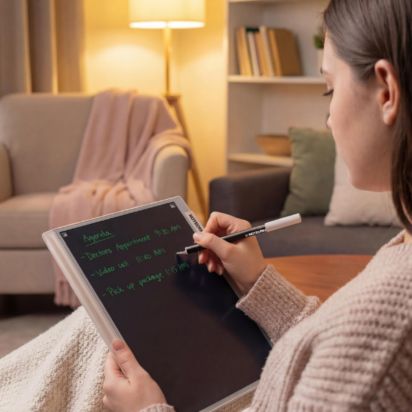Noteorius Smart Notebook: Digital Writing Pad with Smart Pen & Cloud Sync