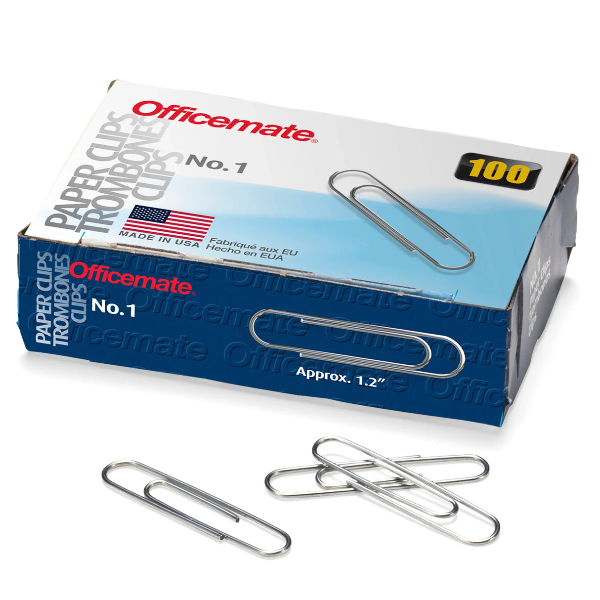 Officemate® Large Paper Clips
