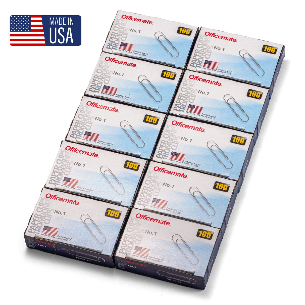 Officemate® Large Paper Clips