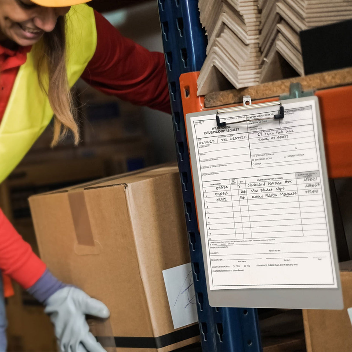 Officemate® Magnetic Clipboard