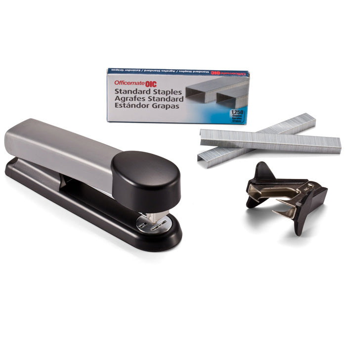 Officemate® Metal Full Strip Stapler Bundle