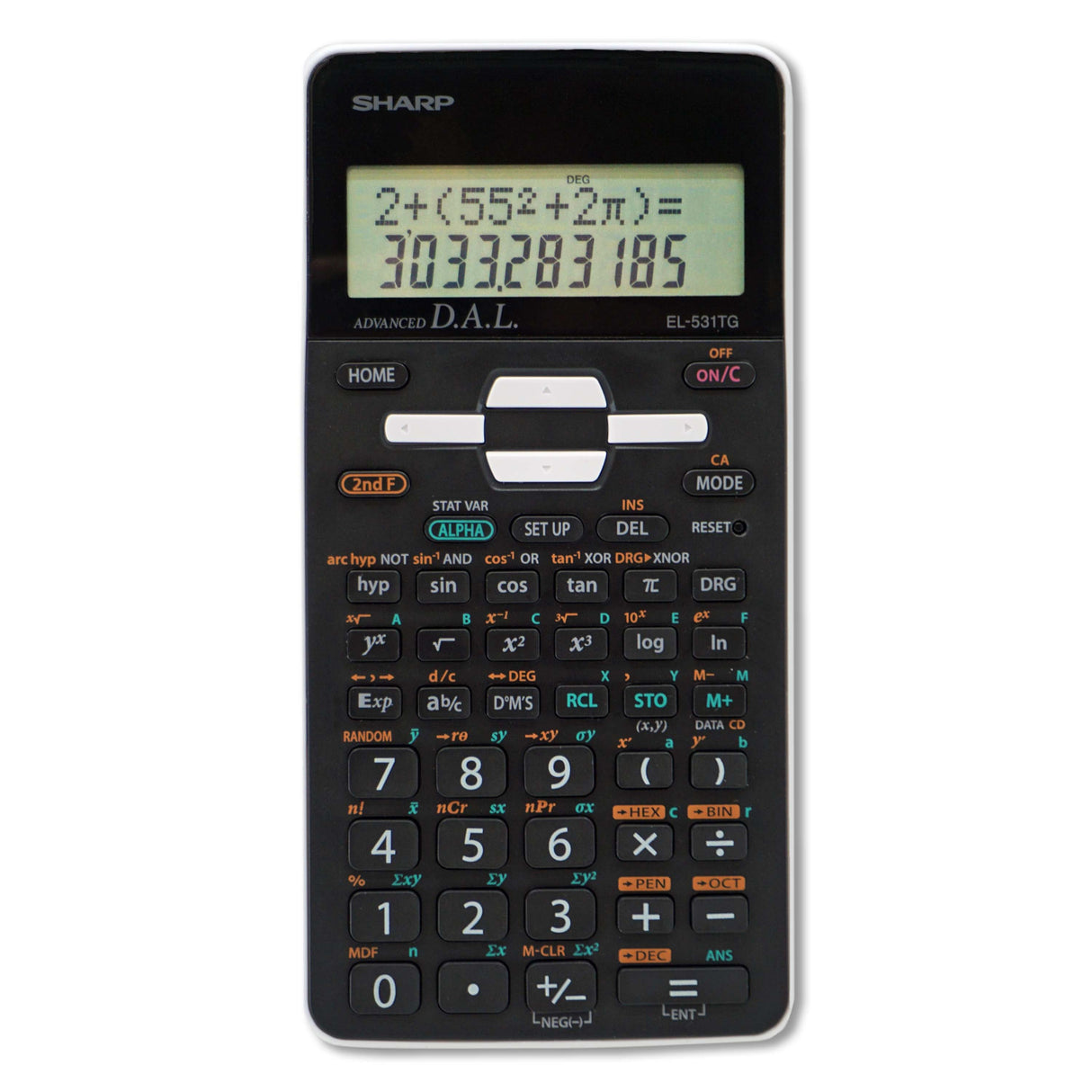 Scientific Calculator with 2 Line Display