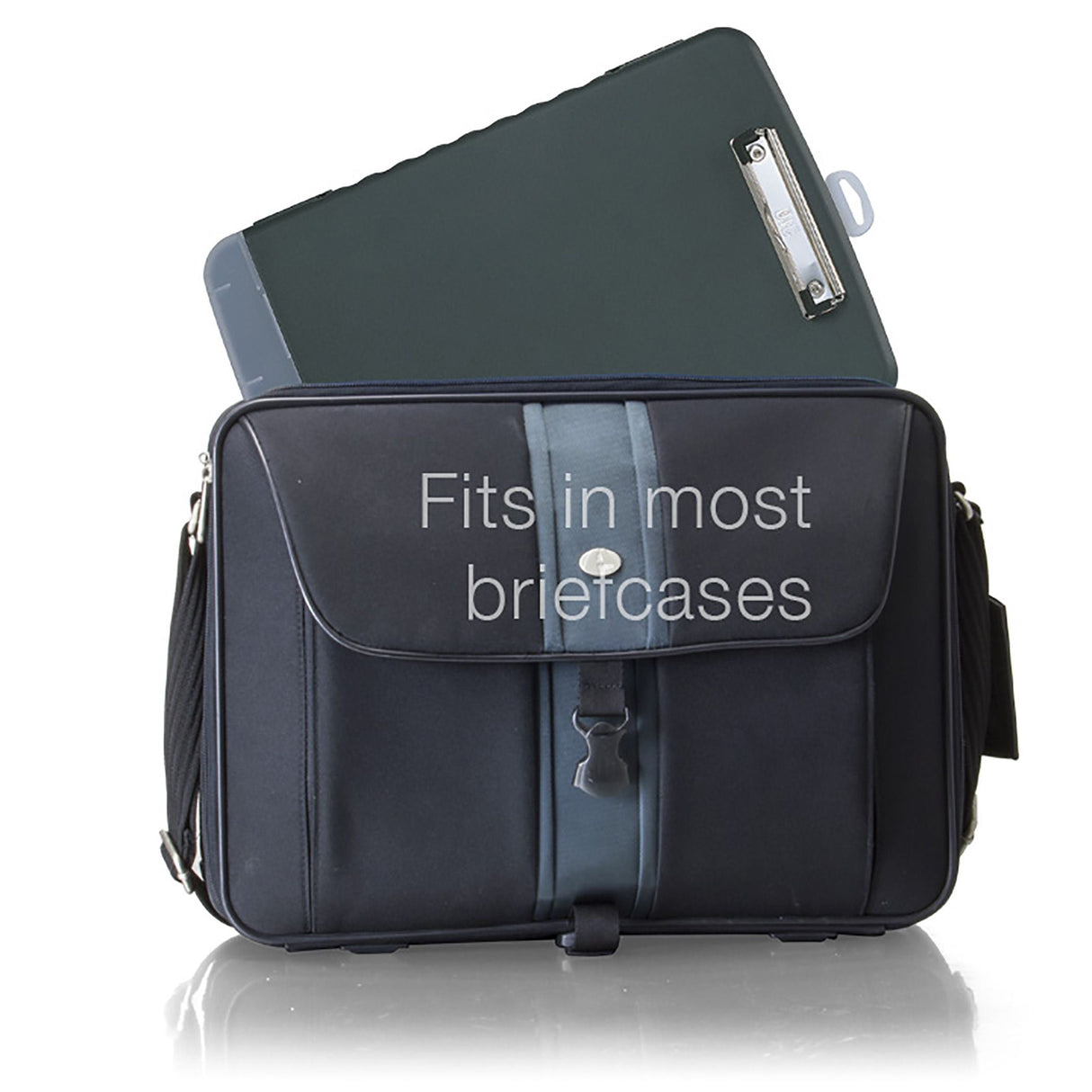 Slim Black Clipboard Storage Box