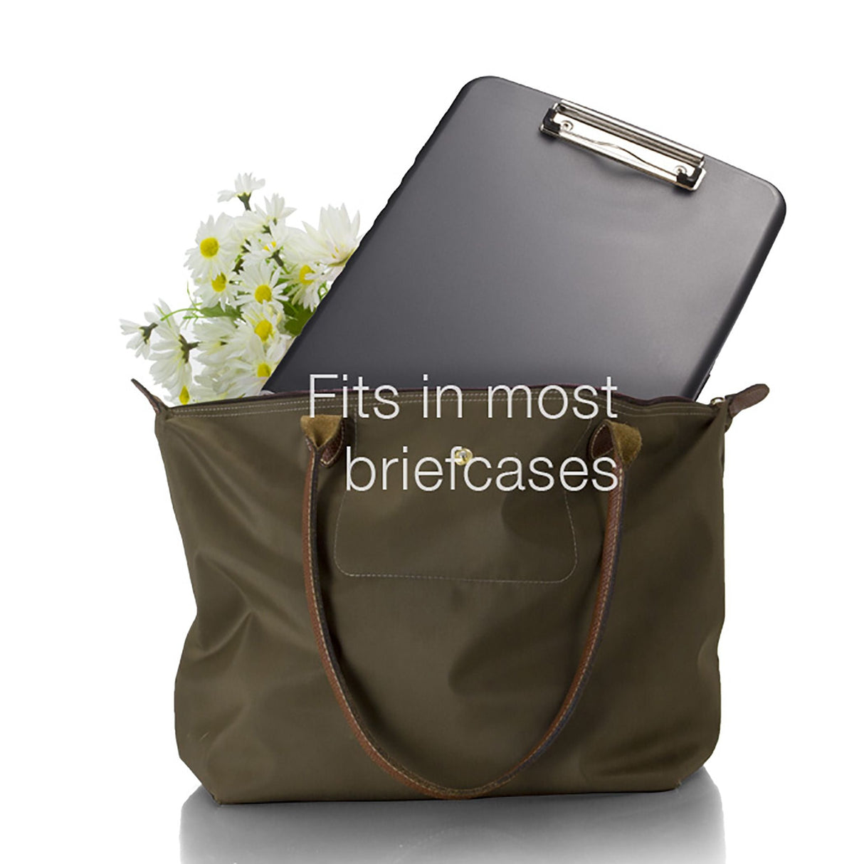 Slim Black Clipboard Storage Box