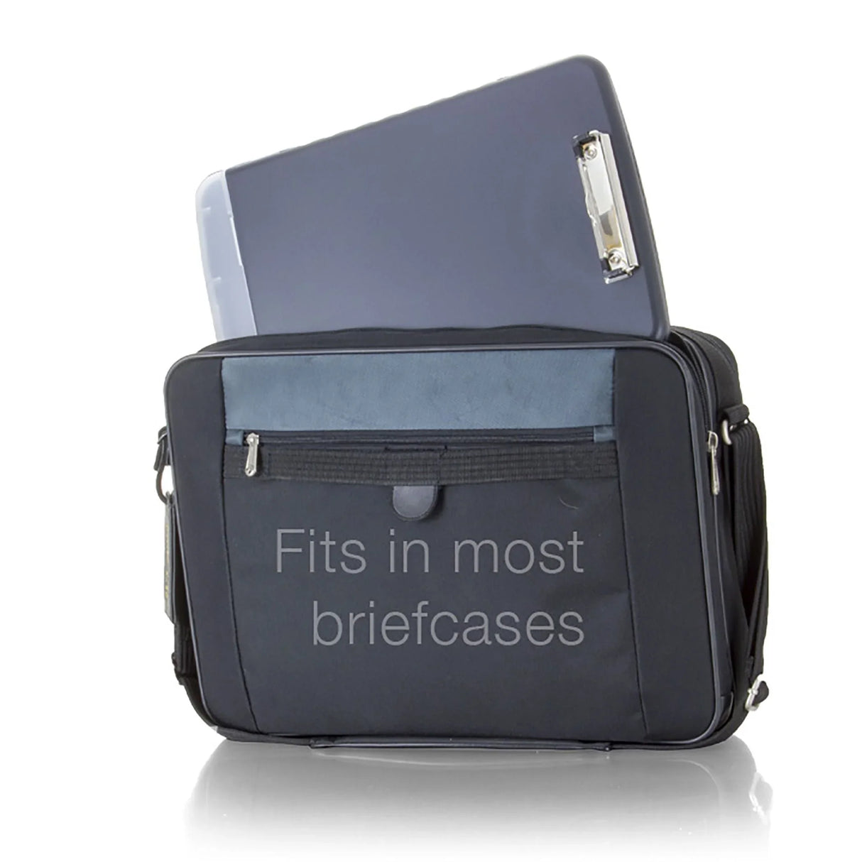 Slim Black Clipboard Storage Box