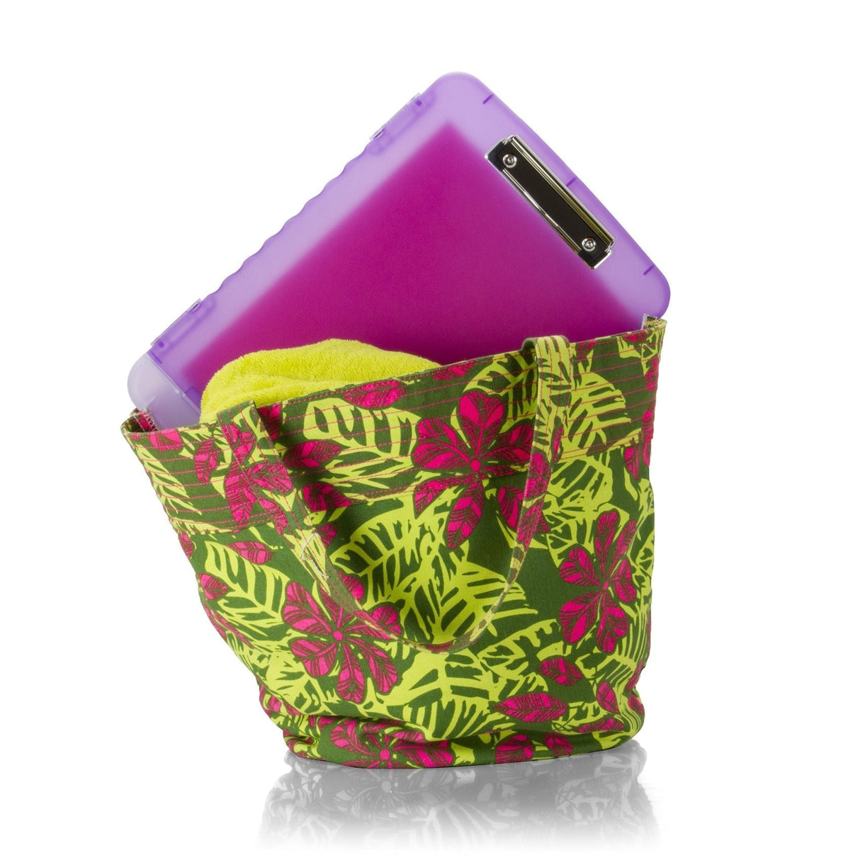 Slim Purple Clipboard Storage Box